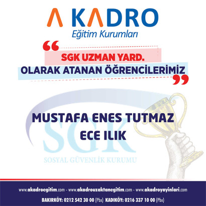  SGK UZMAN YARDIMCILIĞI