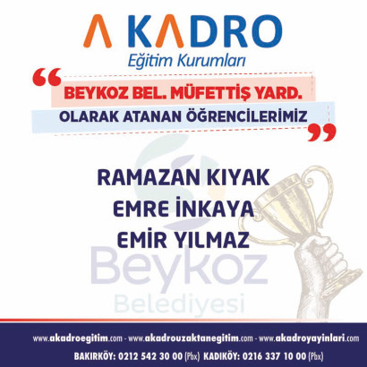  BEYKOZ BELEDİYE MÜFETTİŞLİĞİ