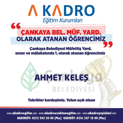  ÇANKAYA BLD MÜFT. YARD