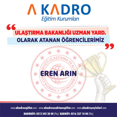 ULAŞTIRMA BAKANLIĞI UZM YARD. 