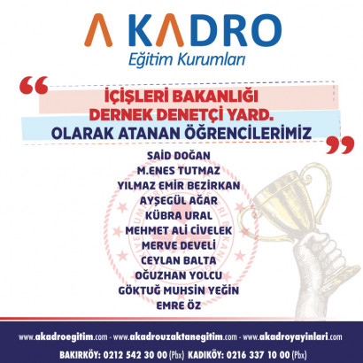 DERNEK DENETÇİLİĞİ