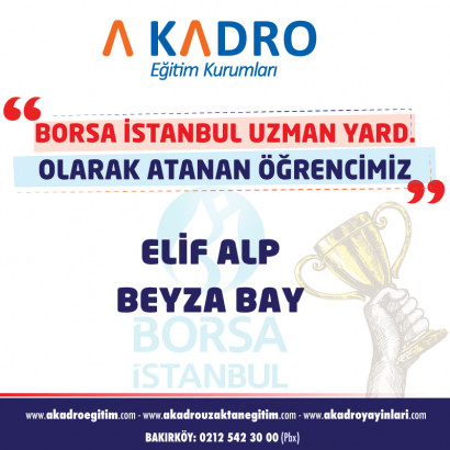  BORSA UZMAN YARDIMCILIĞI