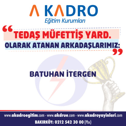 TEDAŞ MÜFETTİŞ YARDIMCILIĞI