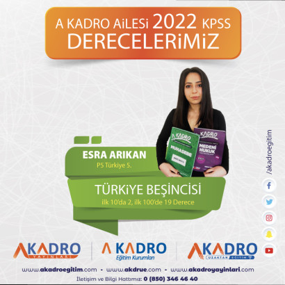 2022 KPSS DERECELERİMİZ 5
