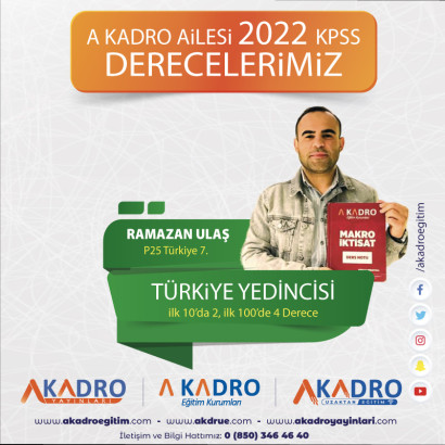 2022 KPSS DERECELERİMİZ 7