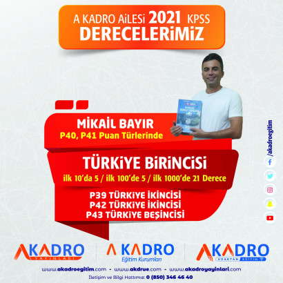 2021 KPSS DERECELERİMİZ 1,