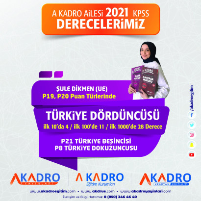 2021 KPSS DERECELERİMİZ 4
