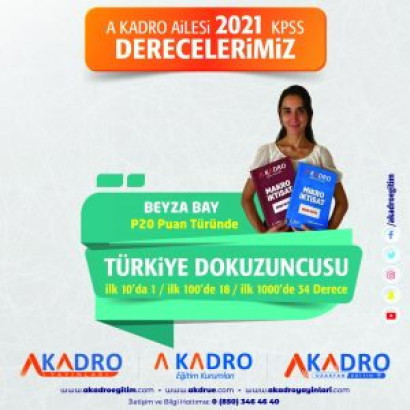 2021 KPSS DERECELERİMİZ 9