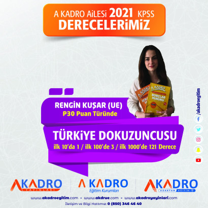2021 KPSS DERECELERİM 9