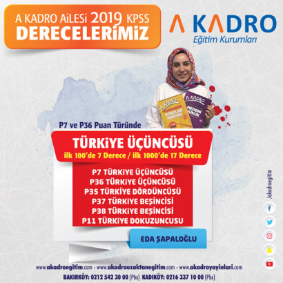 2019 KPSS DERECELERİMİZ 3