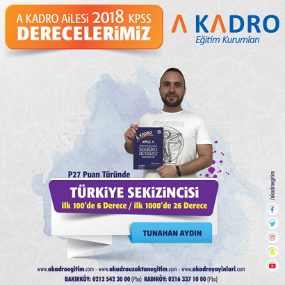 2018 KPSS DERECELERİMİZ 8