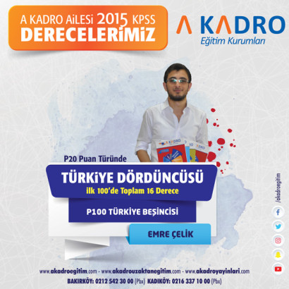 2015 KPSS DERECELERİMİZ 4