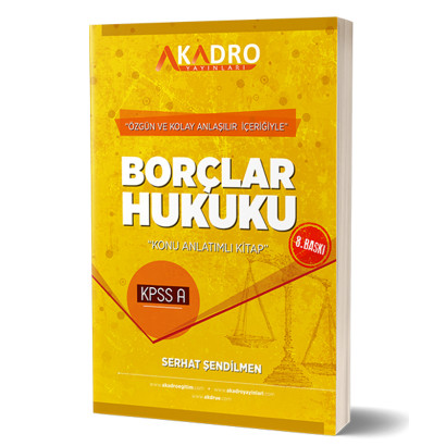 Borçlar Hukuku 8.Baskı