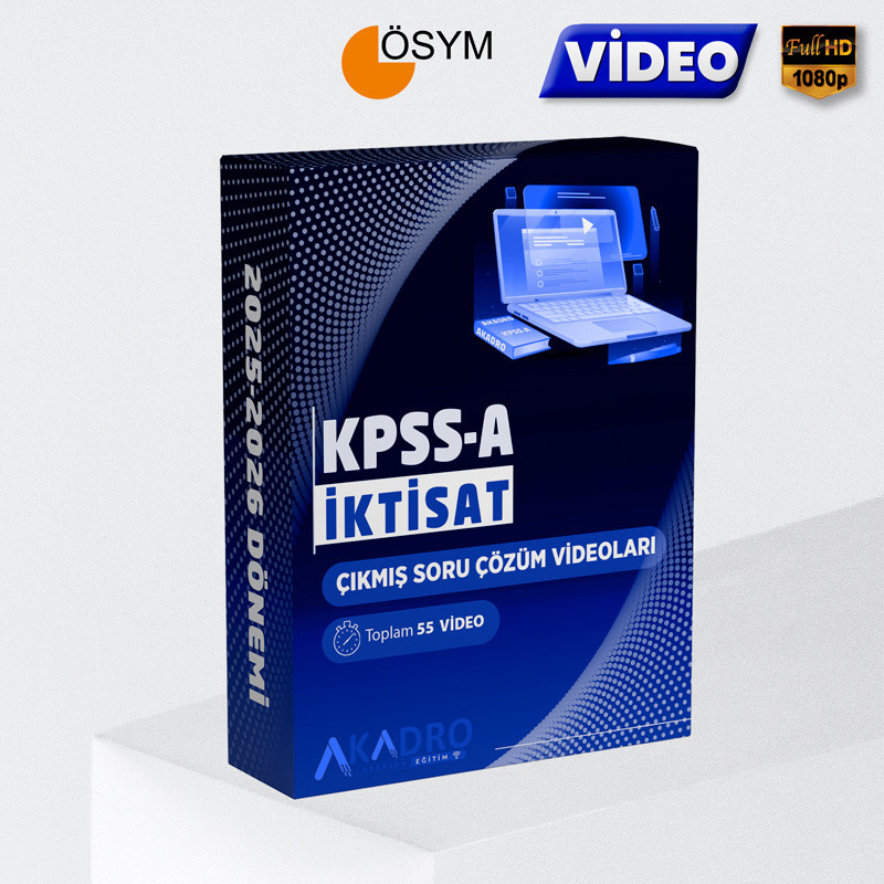 2026 İktisat ÖSYM Soru Çözüm Video Kampı