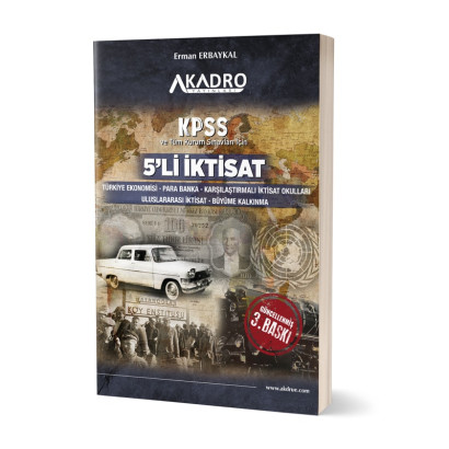 5'Li İktisat Konu Anlatım 3.Baskı
