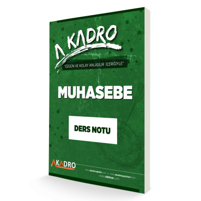 Muhasebe (Boşluklu) Ders Notu